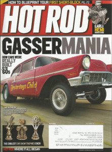 HOT ROD 2012 JULY - BUILDING A GASSER, HEMIs, LARRY DIXON, BLUEPRINTING